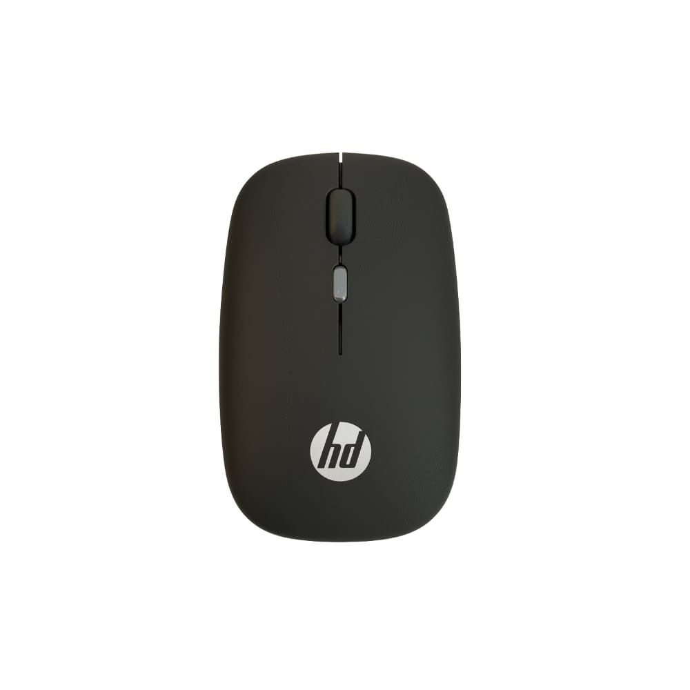 HD W10 Bluetooth & Wireless Rechargeable Mouse – 2.4GHz Dual Mode with 4 Buttons & RGB Lighting