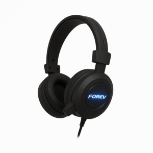 FOREV FV-G93 Stereo Gaming Headset with 50mm Drivers & LED Light for PC/Mac