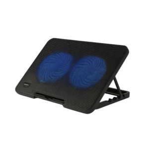 Gamma GT-99 Laptop Cooler Stand with Dual Silent Fans & Adjustable Angles
