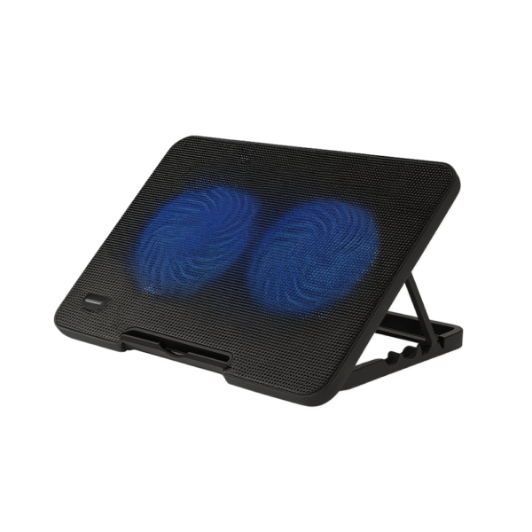 Gamma GT-99 Laptop Cooler Stand with Dual Silent Fans & Adjustable Angles