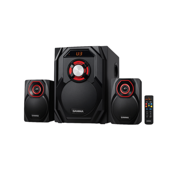 Gamma GT-4410 Multimedia Bluetooth Speaker System with Subwoofer, USB, SD & LED Display