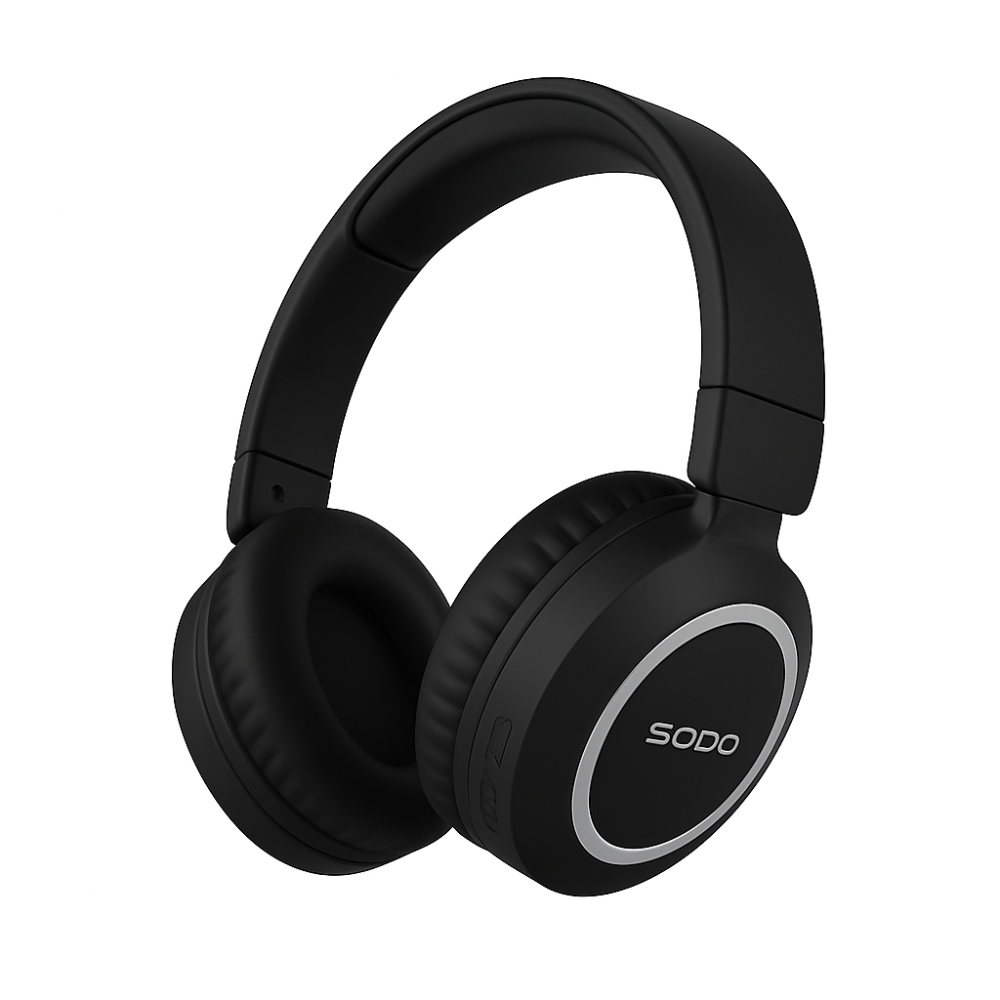 SODO SD1104 Hi-Fi Stereo Over-Ear Wireless Headphones with Deep Bass and Long Battery Life