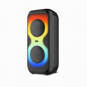 V-4032 Dual 4-Inch Bluetooth Speaker with LED Light