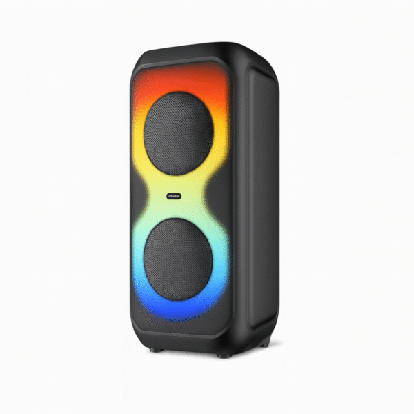 V-4032 Dual 4-Inch Bluetooth Speaker with LED Light