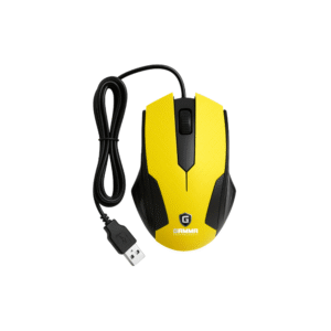GAMMA M-62 High-Precision Wired Optical Mouse – 800 to 3200 DPI, Ergonomic USB Mouse for Gaming & Office