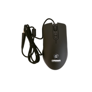 Gamma Tech M-24 RGB Gaming Mouse | Wired USB Ergonomic Mouse (12 Buttons, 6400 DPI, RGB Backlight)