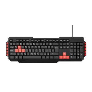 Gamma K-18 USB Wired Gaming Keyboard – Arabic/English Layout