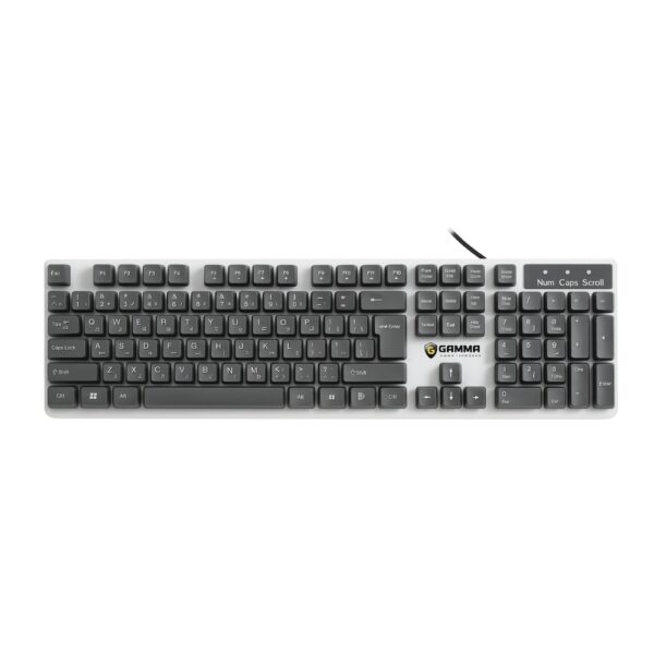 K-510 Gamma RGB Backlit Gaming Keyboard – Wired USB, Full Key Layout