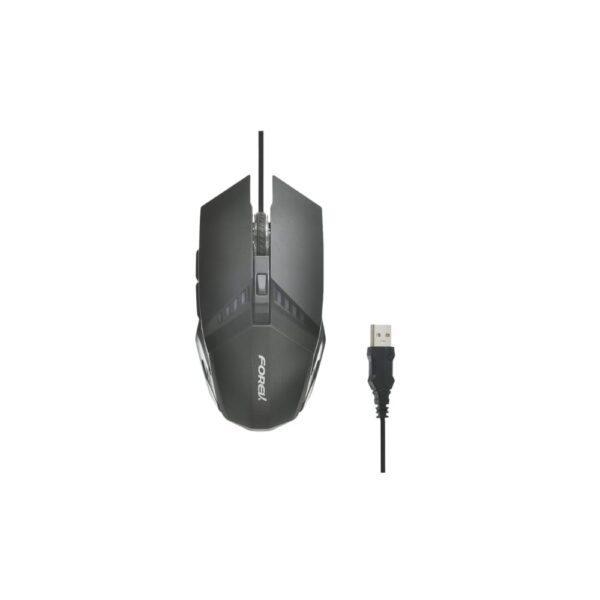 Forev FV‑Q3 RGB Wired Gaming Mouse – 1600 DPI, 4‑Button, RGB Backlight