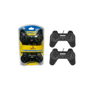 GAMMA GT-200 Wired Gamepad Controller – Black | PC & Android Compatible
