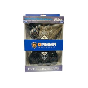 GAMMA GT-605 Wired Gamepad with Turbo Function – PC & Android Compatible