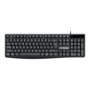 FV‑K10 Wired USB Keyboard Pro – Full‑Size 104‑Key with Arabic & English Layout