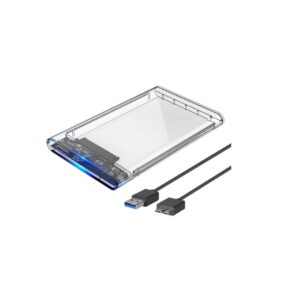 APLUS AB-035D 2.5-Inch External Hard Drive Enclosure | USB 3.0 to SATA Portable HDD/SSD Case