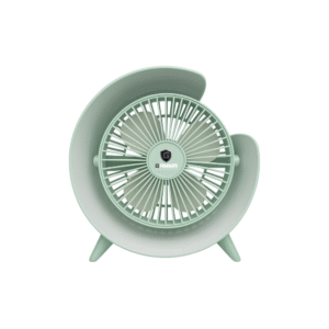 GAMMA GF-54 Colorful USB Desktop Fan | Portable Quiet Fan with 4-Speed Touch Control & LED Light