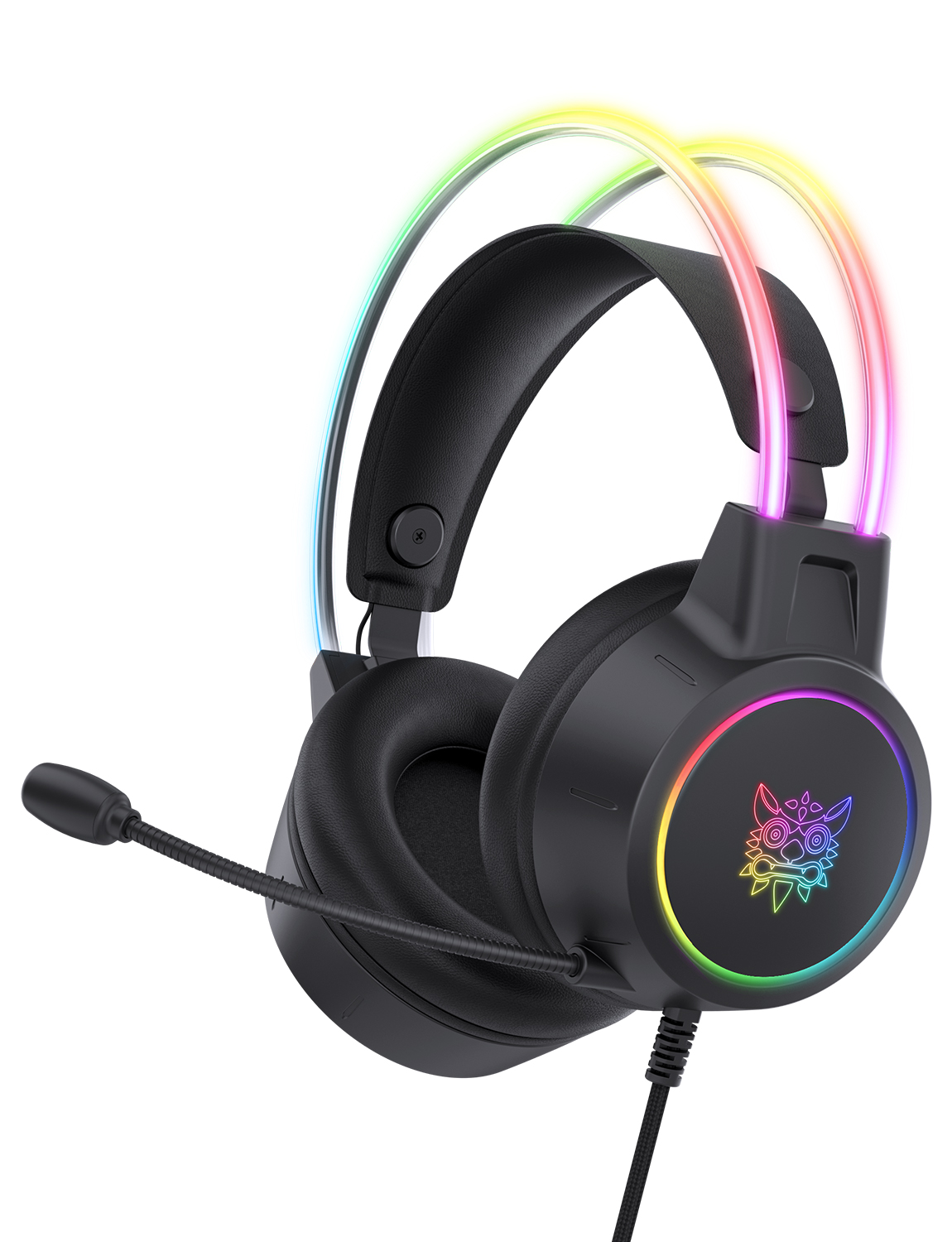 Onikuma X15 Pro RGB Wired Gaming Headset – 50 mm Drivers, Omnidirectional Mic, USB + 3.5mm.