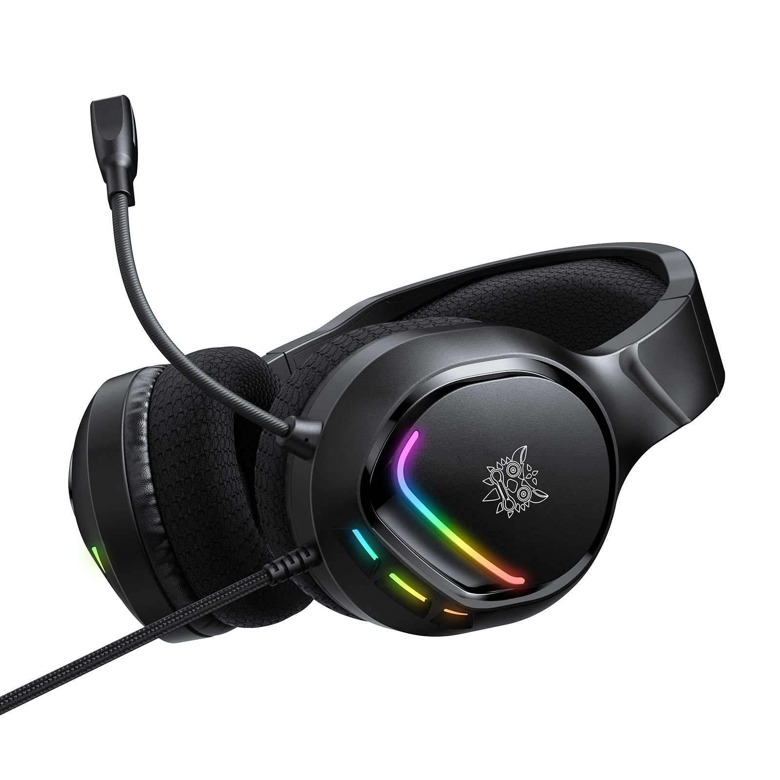 Onikuma X31 RGB Wired Gaming Headset – 50 mm Drivers, Omnidirectional Mic, USB + 3.5mm. - Image 2
