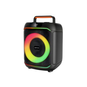 VOVO V-2127 20W Portable Bluetooth Party Speaker with LED Lights & Mic