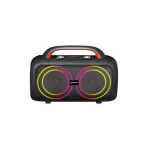 VOVO V-2126 40W Portable Bluetooth Party Speaker with Dual 6.5" Drivers & LED Lights