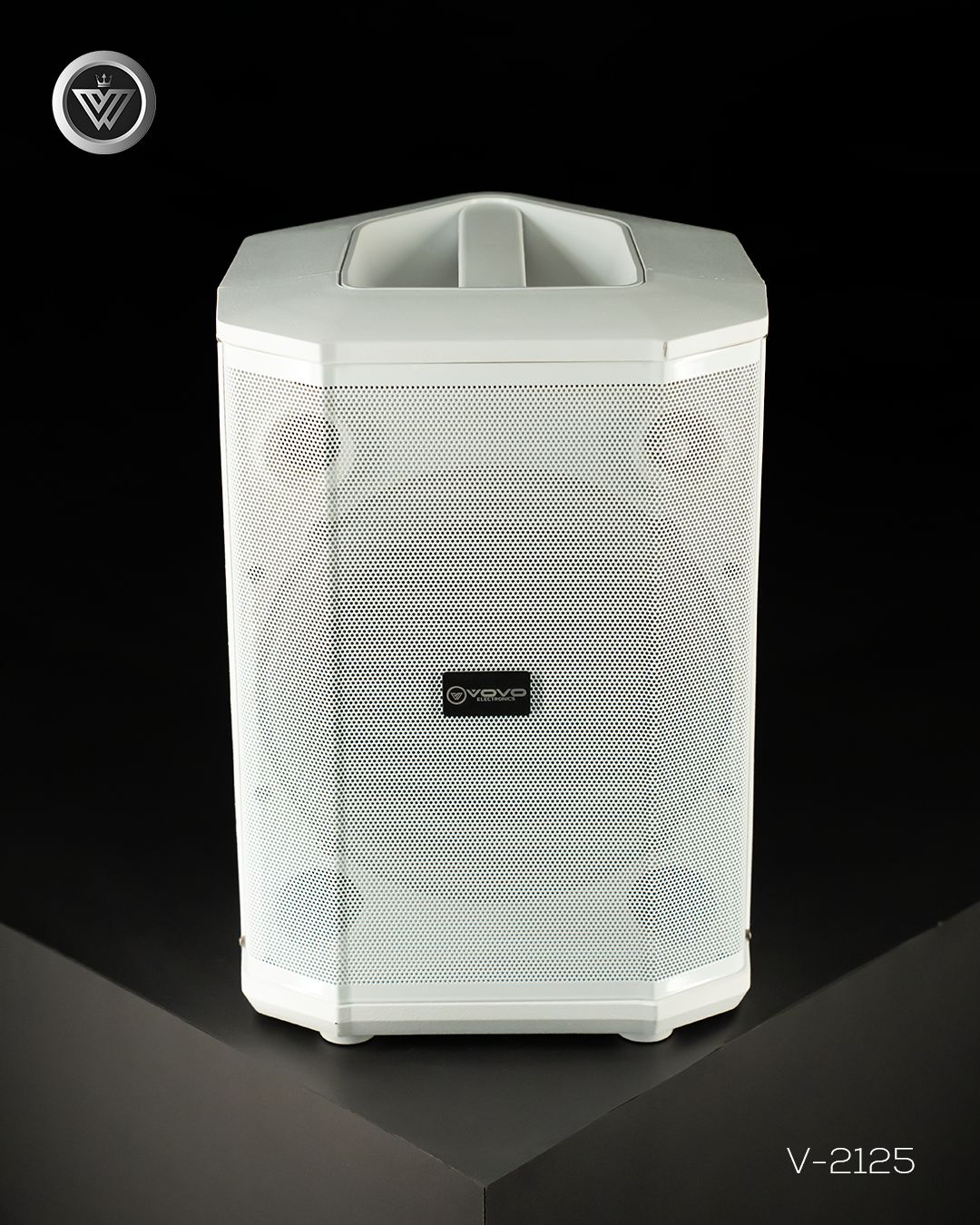 VOVO V-2125 60W Portable Bluetooth Party Speaker with LED Lights & Karaoke Mic - Image 19