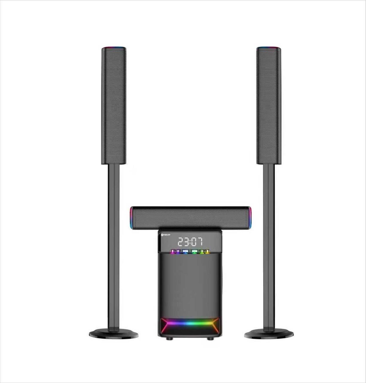 VOVO V-9045 2.1 Channel Home Theater Speaker System with Soundbar, Subwoofer & Bluetooth