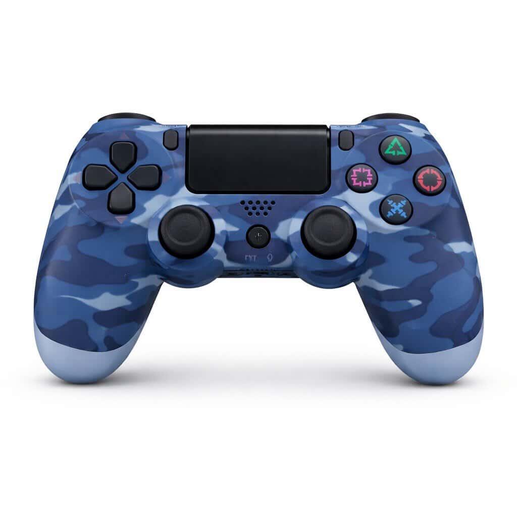 PS4 Wireless Controller – DualShock 4 Gamepad for PlayStation 4 & PC ( Semi Original - Not Branded ) )Blue