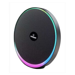 GAMMA GT-717 Portable Bluetooth Speaker with RGB Light Ring, TWS Pairing & Premium Fabric Design
