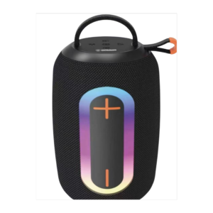 GAMMA GT-714 Portable Bluetooth Speaker with Vibrant RGB Lighting, Dual 5W Drivers & Fabric Design