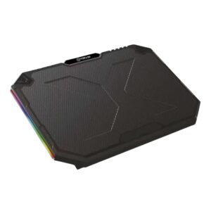 VOVO V-07 Heavy-Duty Gaming Laptop Cooling Pad with 5 Fans & RGB Side Lighting