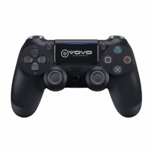 VOVO Wireless Controller for PS4 & PC – Ergonomic Bluetooth Gamepad with Touchpad, Dual Vibration, and Audio Jack (Available in Multiple Colors)