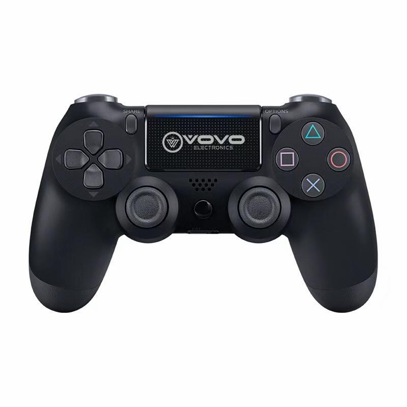 VOVO Wireless Controller for PS4 & PC – Ergonomic Bluetooth Gamepad with Touchpad, Dual Vibration, and Audio Jack (Available in Multiple Colors)