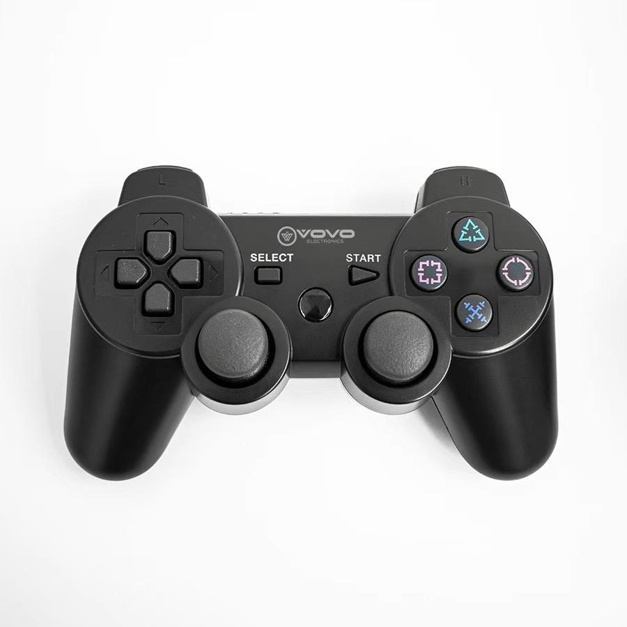 VOVO P3 Wireless Controller for PS3 & PC – Classic Ergonomic Gamepad with Custom Face Buttons and Dual Analog Sticks (Available in Multiple Colors)