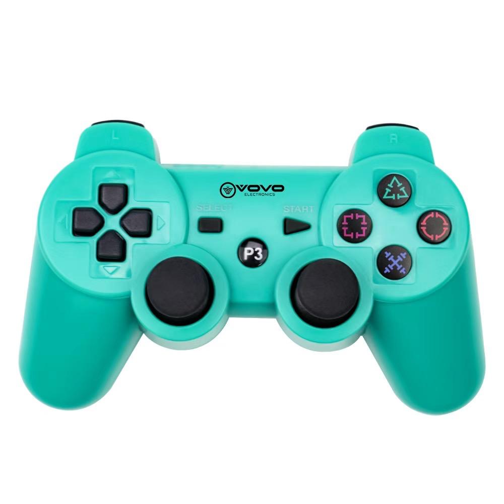 VOVO P3 Wireless Controller for PS3 & PC – Classic Ergonomic Gamepad with Custom Face Buttons and Dual Analog Sticks (Available in Multiple Colors) - Image 4