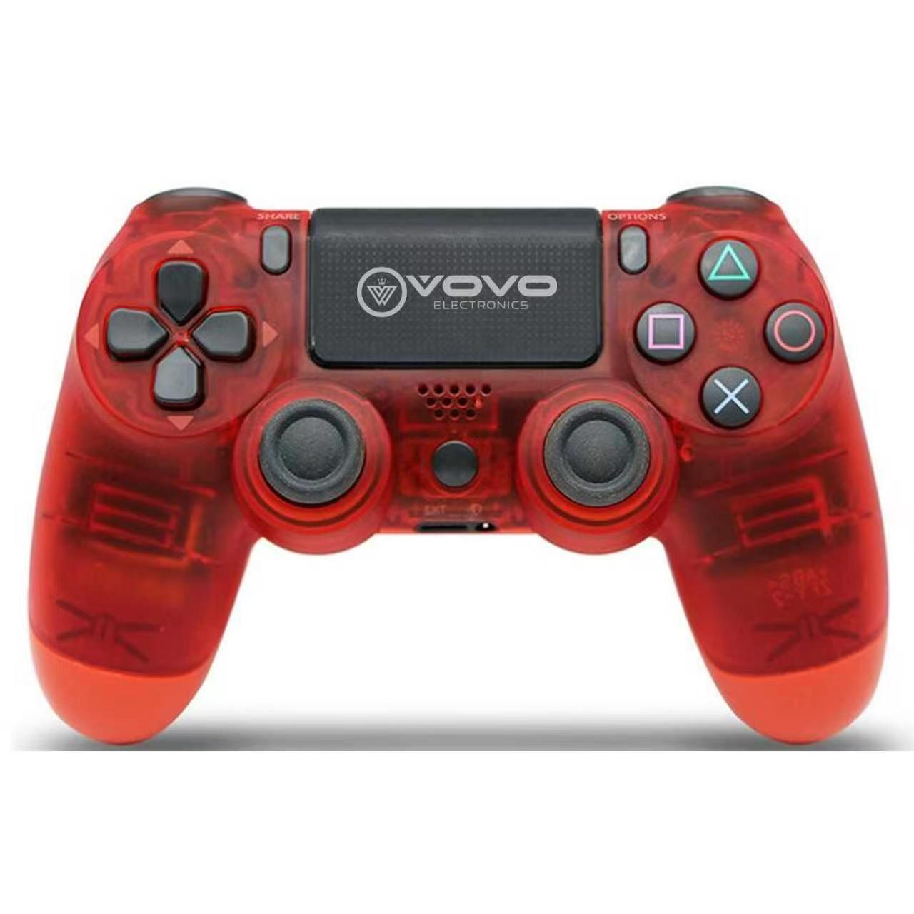 VOVO Wireless Controller for PS4 & PC – Ergonomic Bluetooth Gamepad with Touchpad, Dual Vibration, and Audio Jack (Available in Multiple Colors) - Image 3