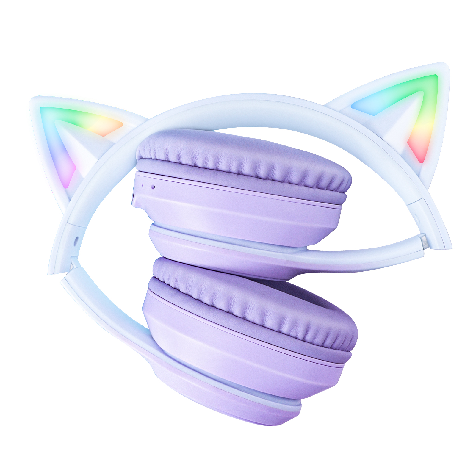 ONIKUMA B90 Wireless Cat Ear Gaming Headset with Dynamic RGB Lighting, Built-in Mic, and Plush Over-Ear Comfort for Mobile, PC & Mac - Image 16
