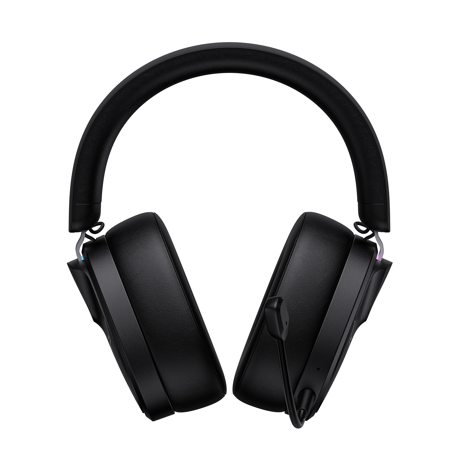 ONIKUMA GT836 Wireless Gaming Headset with Dynamic RGB Lighting, Noise-Isolating Boom Mic, and 2.4GHz Dual USB-A/Type-C Dongle for PC, PS5, Mac & Mobile (Black) - Image 3